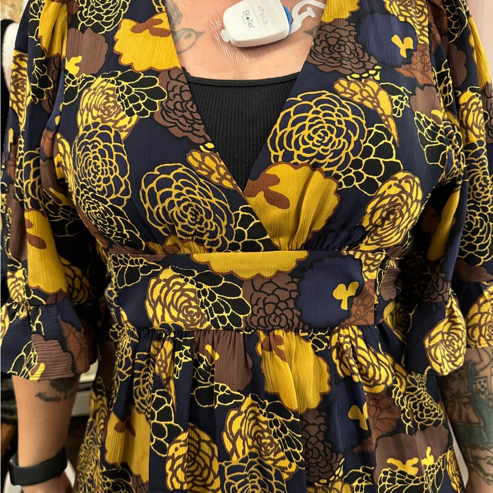 Betsey Johnson Dress Silk Y2K era - Picture 5 of 7
